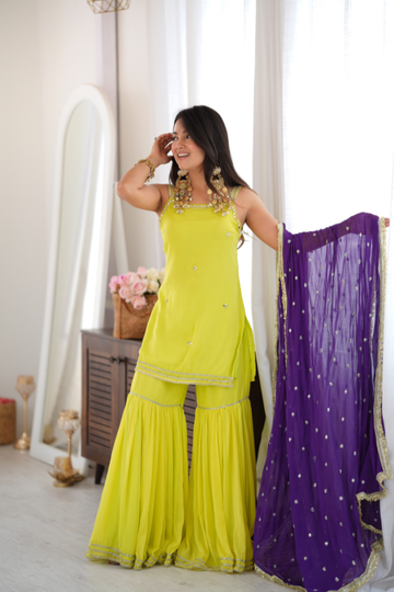 Sunshine Sharara Set
