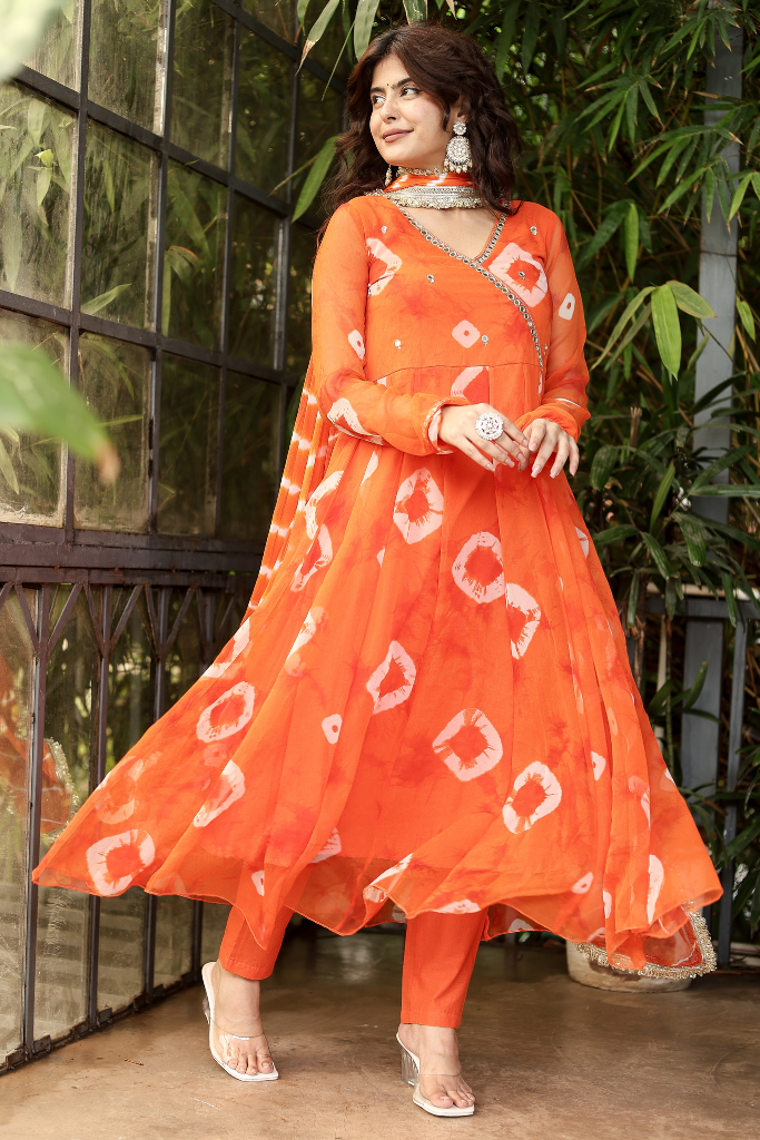 Chandrika Kesari Anarkali Set