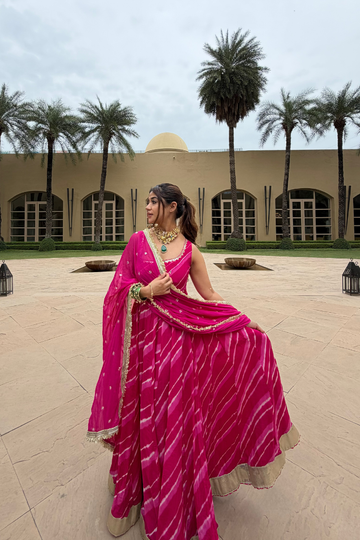 Lehar Anarkali Set