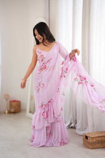 Dream Bloom Drape Saree