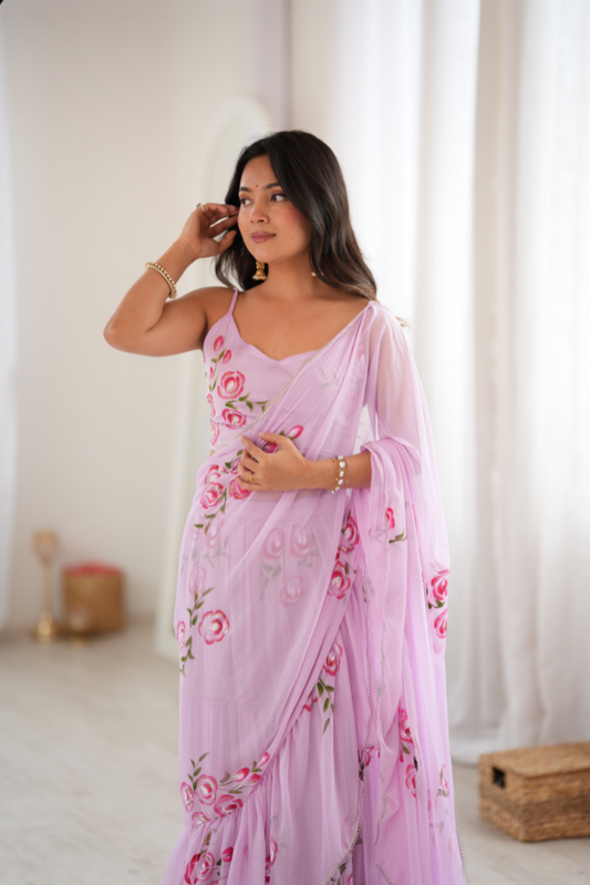 Dream Bloom Drape Saree