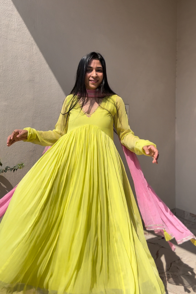 Shabnam Anarkali Set