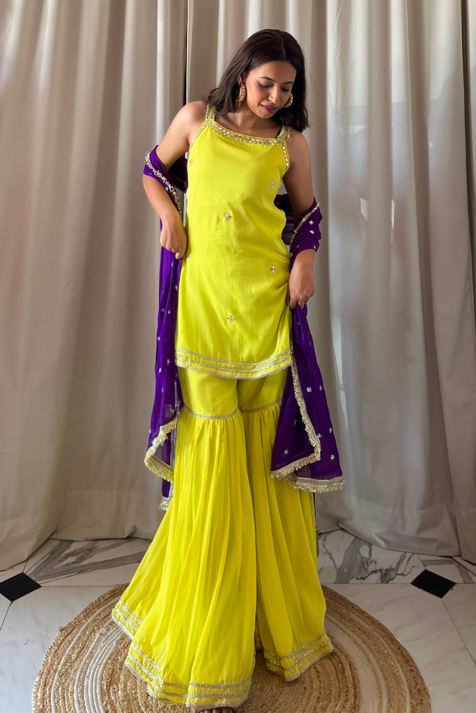Sunshine Sharara Set