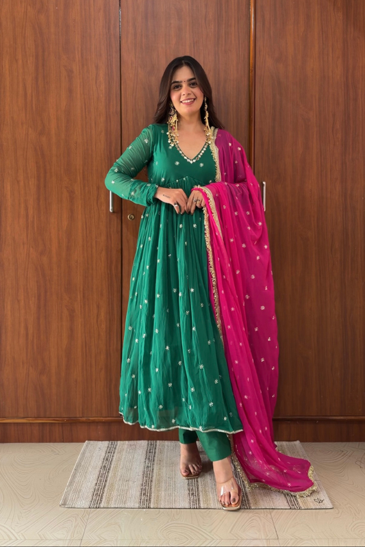 Kiara Anarkali Set