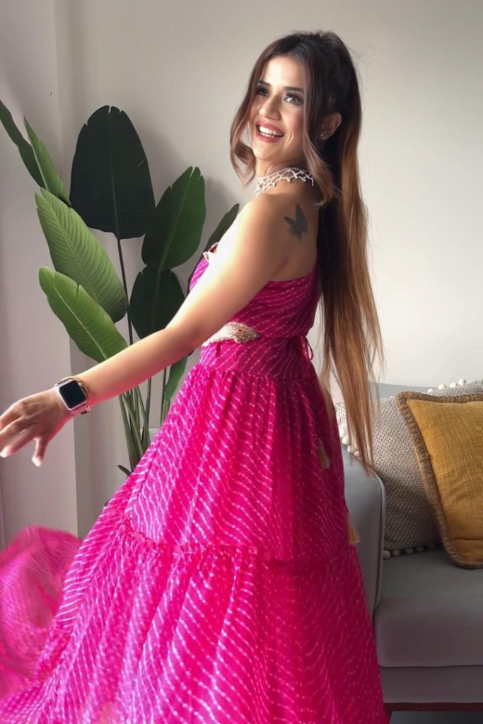 Niharika Lehariya Gown